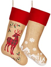 Lot 2 Bottes Noël Village