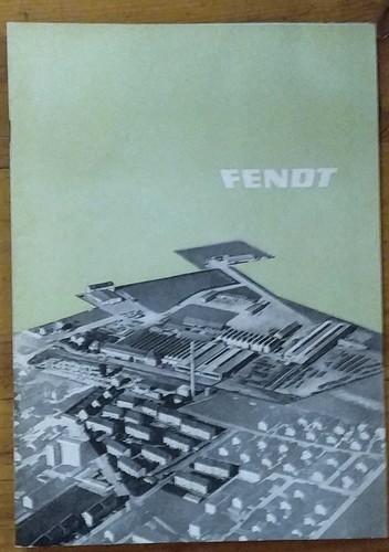 Rare fendt broschüre - fendt,