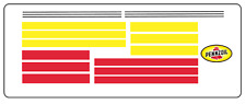 DECALS Bandes couleur PENNZOIL