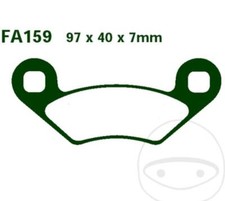 EBC Plaquettes De Frein FA159R
