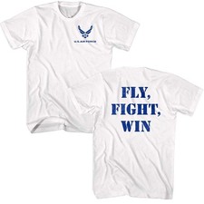 Air And Space Force - USAF Fly Fight Win - Manche Courte - Adulte - T-Shirt