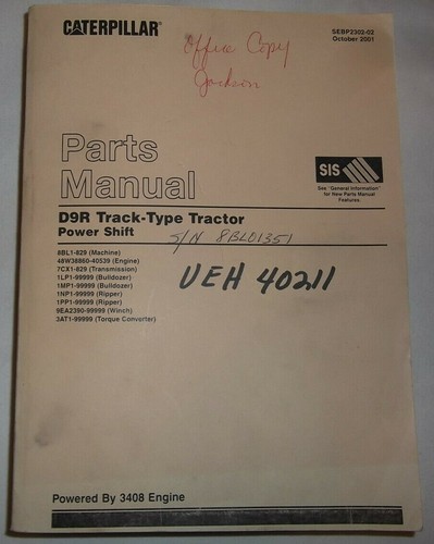 Manuel pièces tracteur - pièces, du