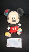 doudou peluche Mickey gris