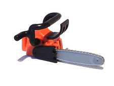 PLAYMOBIL TRONÇONNEUSE/