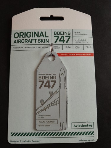 Aviationtag boeing 747 400 - aviationtag, 747-400