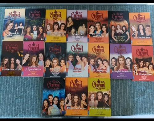 Lot livres charmed - 19,