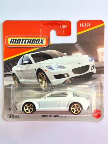 Miniature matchbox mazda - matchbox,