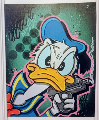 Street art sur - art, toile