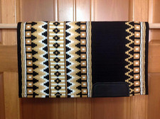 Tapis de selle Horse Western Show de haute qualité coussin de laine haut...