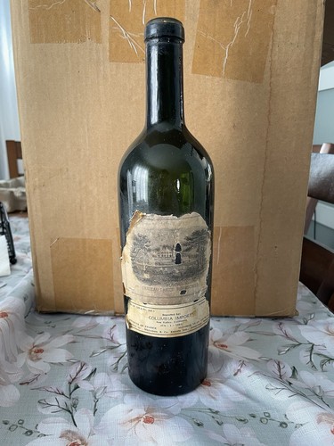 Empty bottle 1924 chateau - empty,