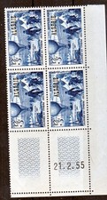 Algérie 325 bloc de 4 coin