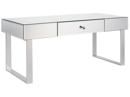 Table basse argentée mdf - en,