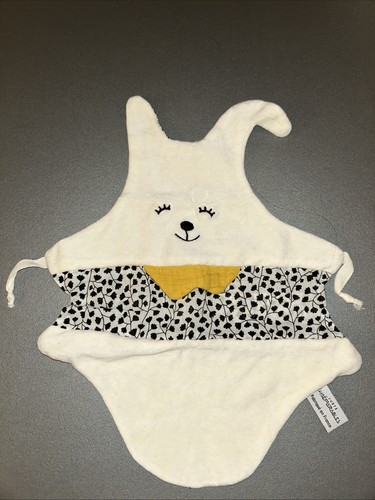 Doudou plat lapin étiquette - plat,