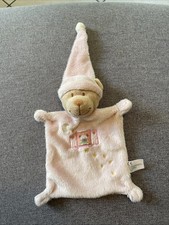 DOUDOU OURS ROSE BONNET