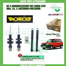 KIT 4 AMORTISSEURS MONROE FIAT