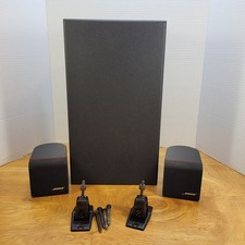Bose Acoustimass 3 Series III Speaker System With Wall Brackets 