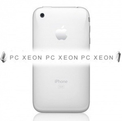 Carcasse arrière pour iphone - carcasse,