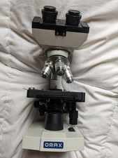 OMAX M82ES 40X-2000X DOUBLE LAYER BINOCULAR BIOLOGICAL COMPOUND MICROSCOPE