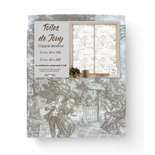 Paire de rideaux en verre