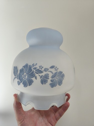 Abat jour verre opalin - abat-jour,