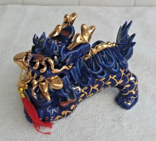 figurine chien dragon en fine