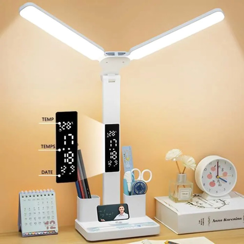 Lampe bureau led double - bureau,