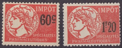 Timbres fiscaux france neufs - ,