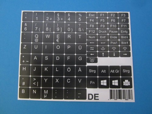 Autocollants clavier pc - autocollants,