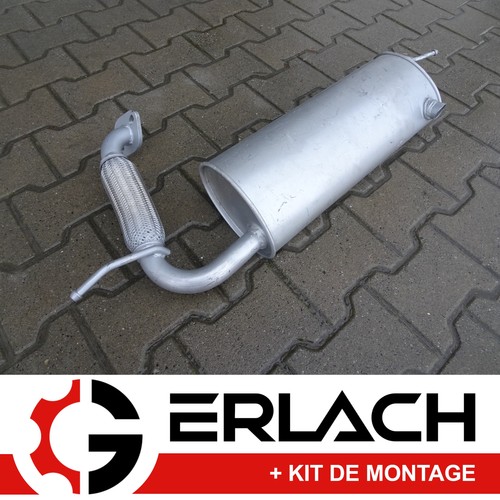 Silencieux arriere pour smart - arriere,