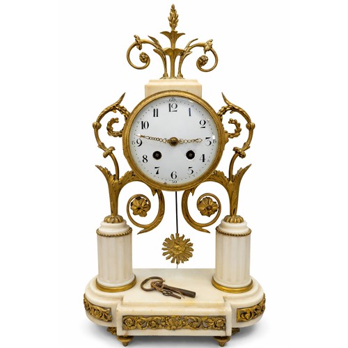 Pendule portique style - pendule,
