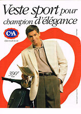 ADVERTISING 104 1994 C&A SPORTS JACKET men & A delègue VESPA