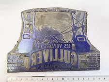 LES VOYAGES DE GULLIVER Plaque