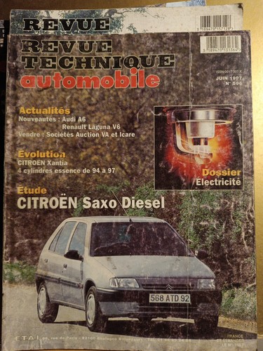 Revue technique automobile - revue,