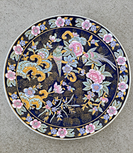 Assiette décorative chinoise