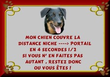 PLAQUE DE GARDE BEAUCERON