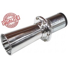 Klaxon 6V "vieux tacot" chrome