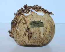 Vase poisson grès Le Refuse