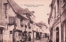 14 ORBEC GRANDE RUE HOTEL DE L EQUERRE