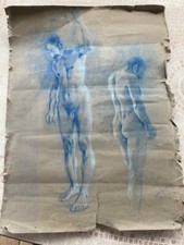 1904 Dessin académique Homme