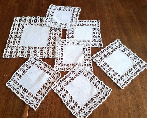 Napperons xxe broderie de - 7, ,