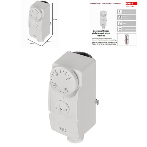 Emos thermostat applique - emos, d'applique