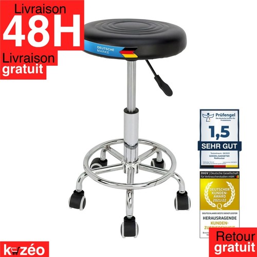 Tabouret atelier pivotant - atelier,