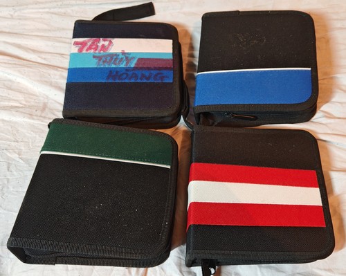 Lot pochettes rangement cd - lot,