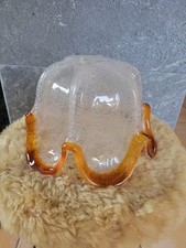 GLOBE TULIPE ABAT JOUR en VERRE BULLE MURANO MAZZEGA 