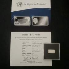 LINGOT 2.5g ARGENT 999‰ BE /