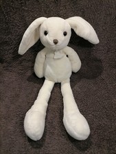doudou peluche lapin crème