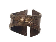 ANCIEN BRACELET DE BRAS BRONZE