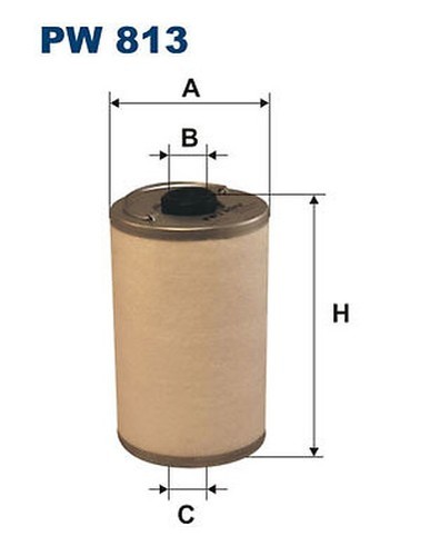 Filtron 813 carburant pour - filtron,