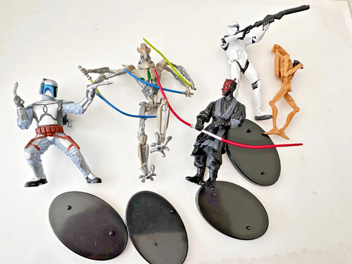 Star wars lot figurines - star,