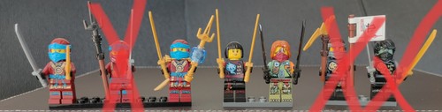 Lego ninjago lot - ninjago, de
